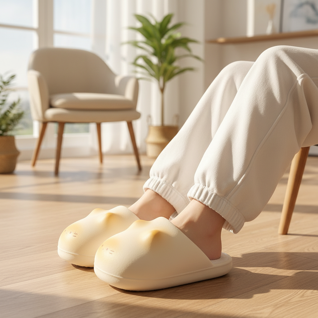 PawlyPrints Cat Paw Slippers