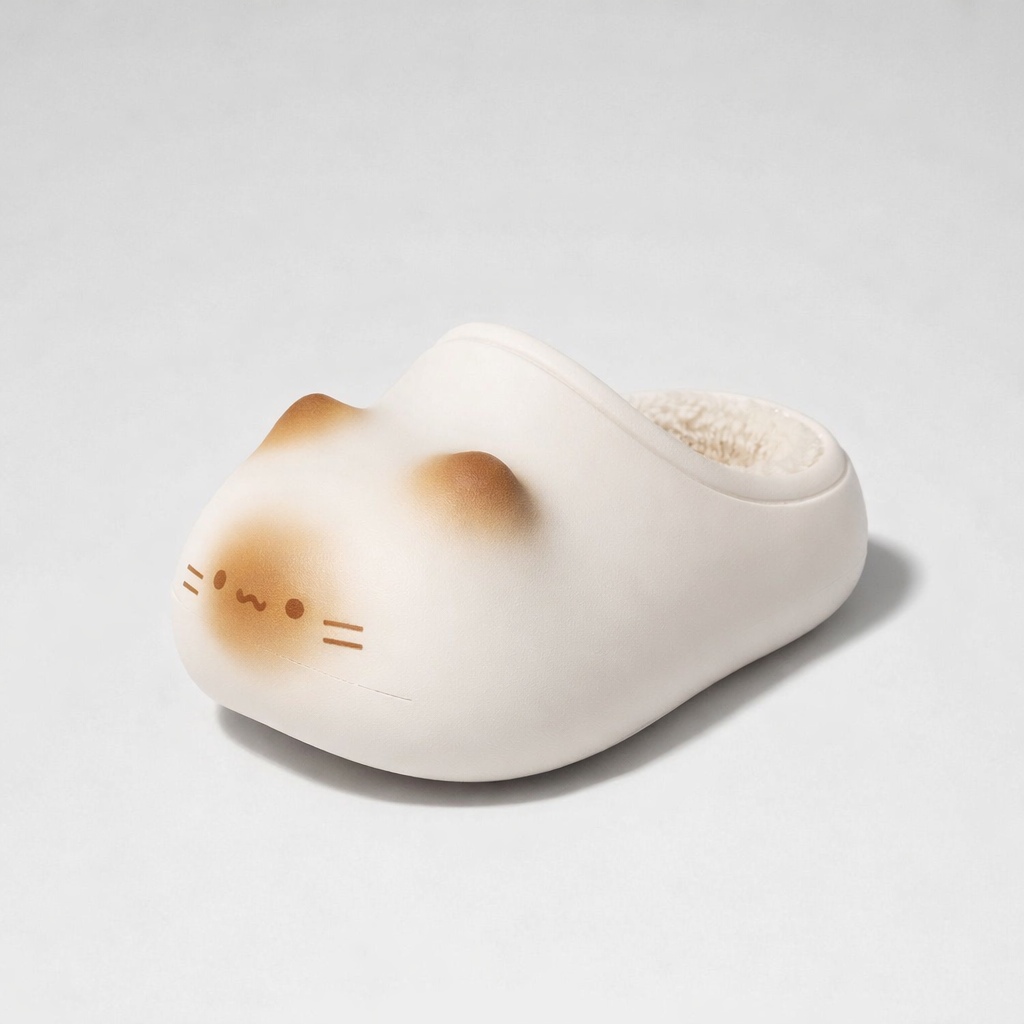 PawlyPrints Cat Paw Slippers